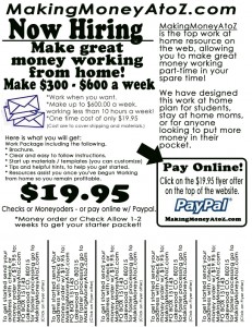 flyer copy